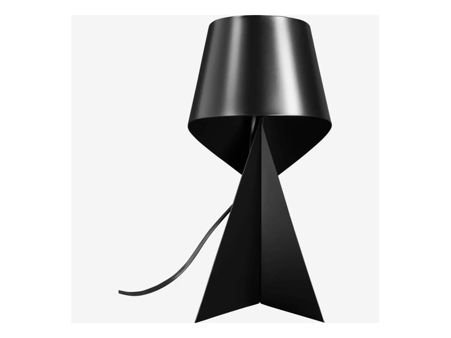 Habitat - Lampe de table en métal - Noir - 35 cm - Design by Claire Norcross - Ribbon