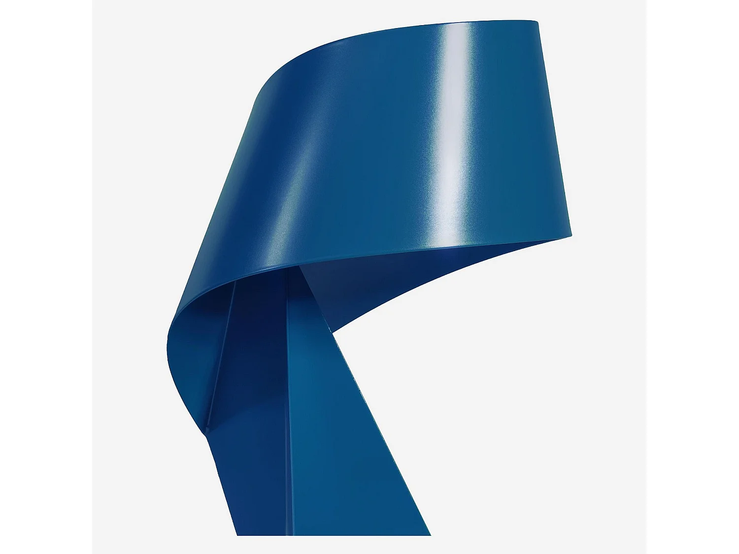 Habitat - Édition limitée - Lampe de table en métal - 35 cm - Bleu Pacifique - Design by Claire Norcross - Ribbon