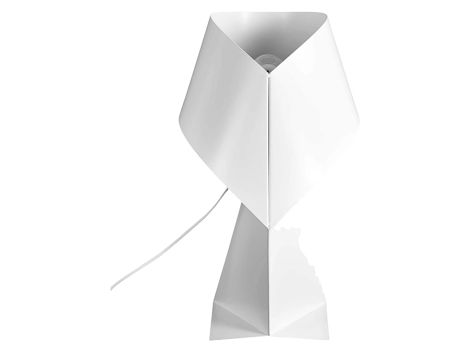 Habitat - Lampe de table en métal - 50 cm - Blanc - Design by Claire Norcross - Ribbon