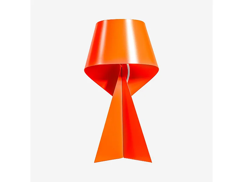 Habitat - Édition limitée - Lampe de table en métal - 35 cm - Orange Tangerine - Design by Claire Norcross - Ribbon