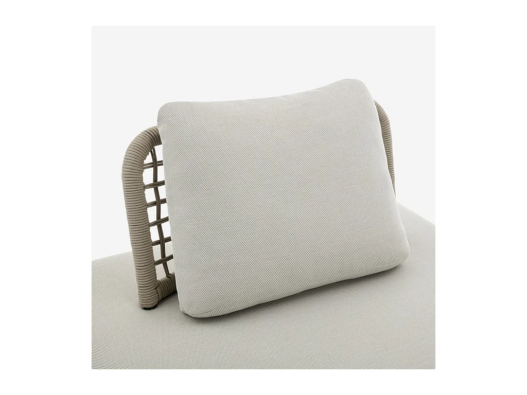 Habitat - Fauteuil de jardin en tissu imperméable - Beige muscade - Maraba