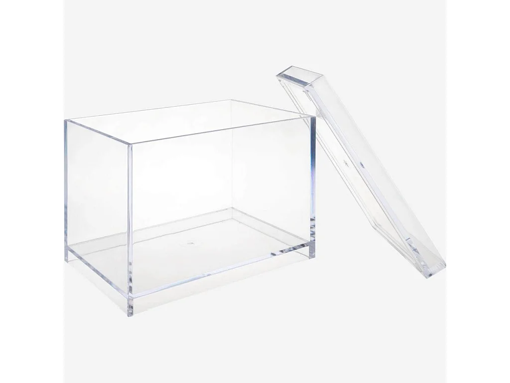 Habitat - Boîte avec couvercle - 14 x 17 x 21 cm - Transparent - Amaya