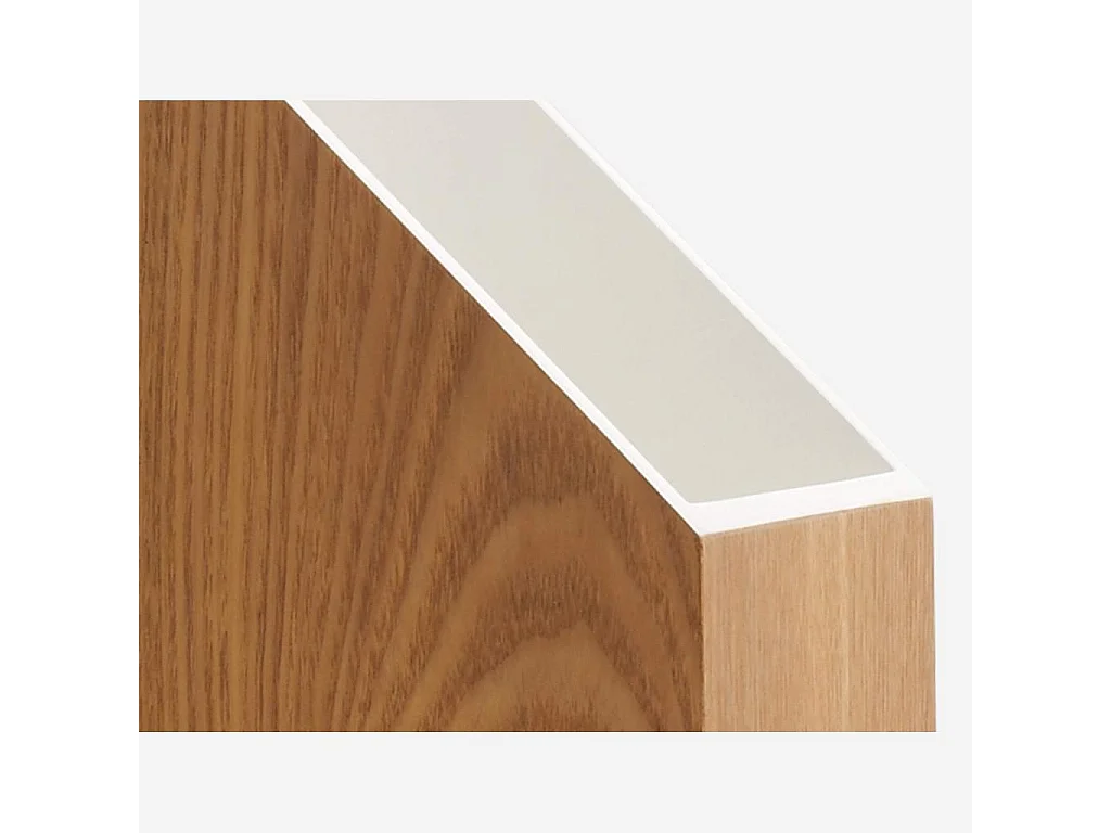 Habitat - Range-revues en bois avec intérieur laqué blanc - Array