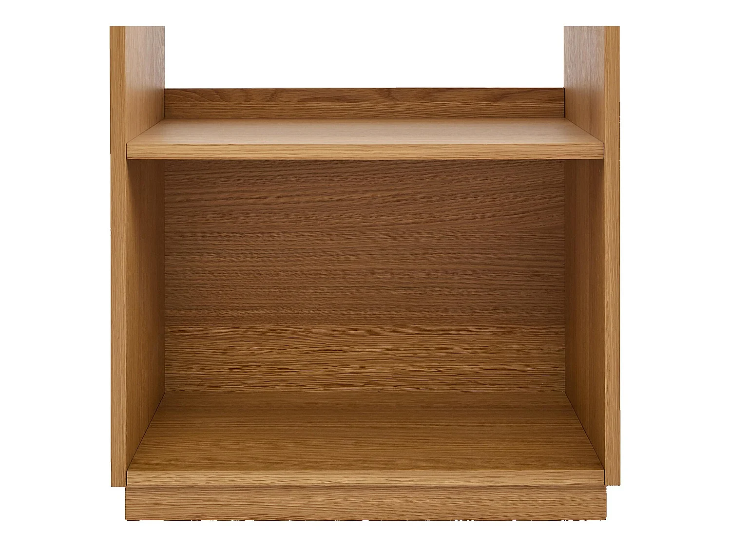 Habitat - Bibliothèque en chêne - 4 étagères - Naturel - Kuda