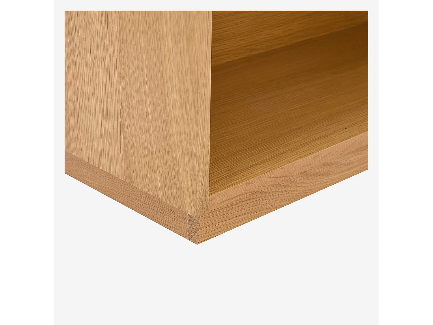 Habitat - Bibliothèque en chêne - 5 étagères - Naturel - Kuda