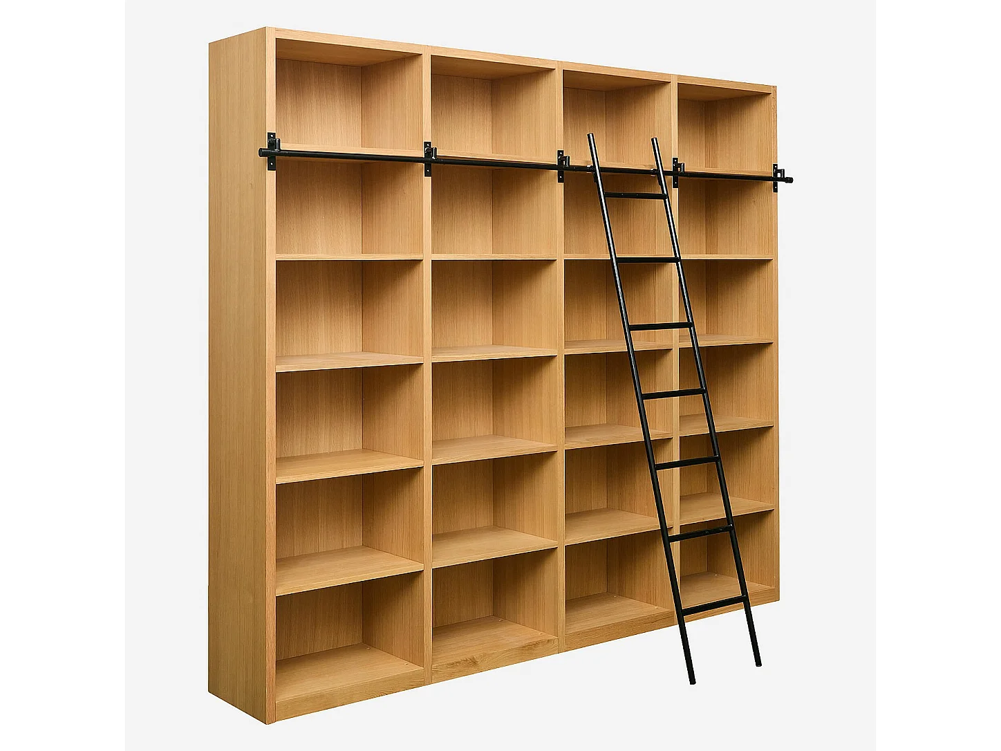 Habitat - Extension de bibliothèque en chêne - Naturel - Design by Hélèna Pille - Camus