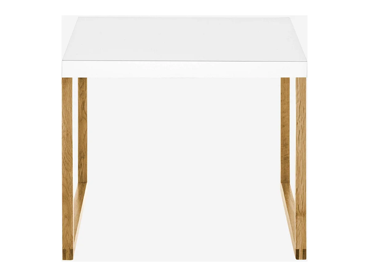Habitat - Table d'appoint en acier laqué - Blanc - Design by Elling Ekornes & Trine Haddal - Kilo