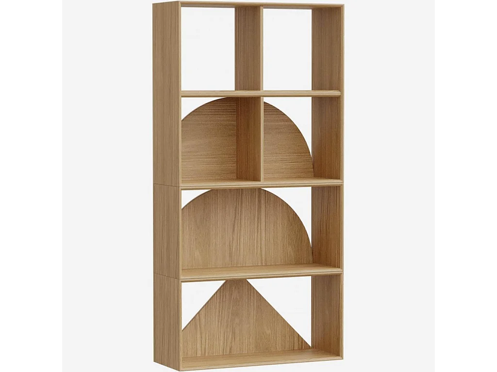 Habitat - Etagère modulable avec fond en triangle - 2 casiers - Design by Marie Matsuura - Uvy