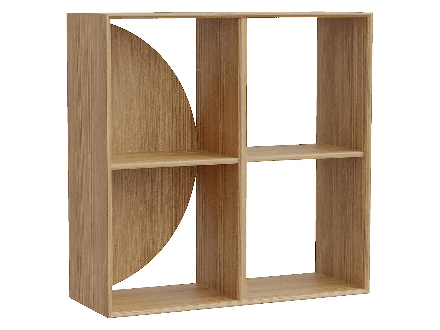 Habitat - Etagère modulable avec fond en demi-lune - 4 casiers - Design by Marie Matsuura - Uvy