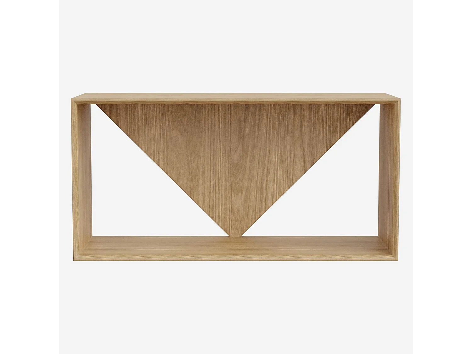 Habitat - Etagère modulable avec fond en triangle - 1 casier -  Design by Marie Matsuura - Uvy