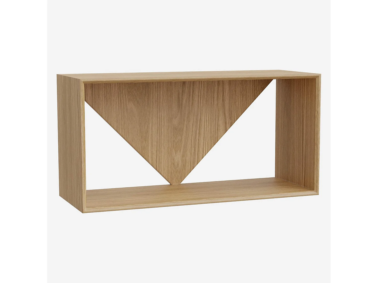 Habitat - Etagère modulable avec fond en triangle - 1 casier -  Design by Marie Matsuura - Uvy