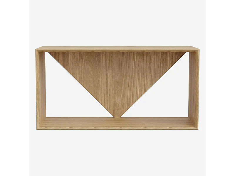 Habitat - Etagère modulable avec fond en triangle - 1 casier -  Design by Marie Matsuura - Uvy