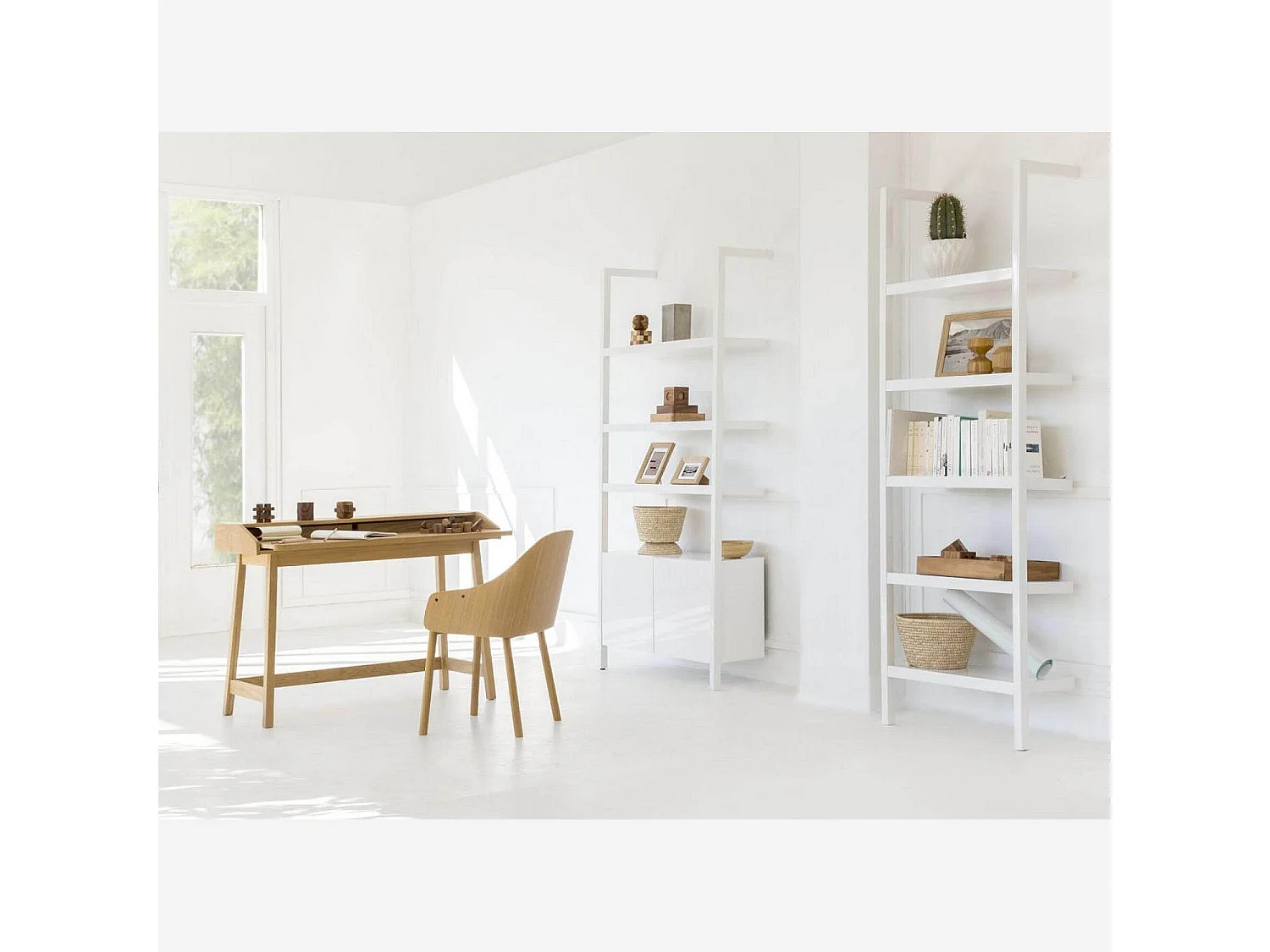 Habitat - Caisson pour rangement modulaire – 60 cm - Blanc - Design by Terence Woodgate - Influence