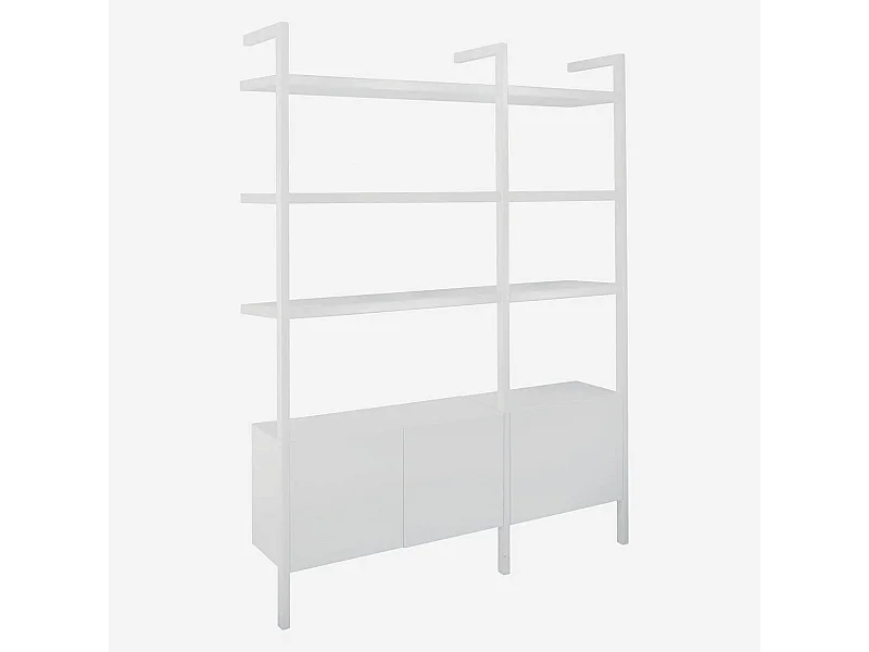 Habitat - Montant d'étagère 200 cm - Blanc - Design by Terence Woodgate - Influence