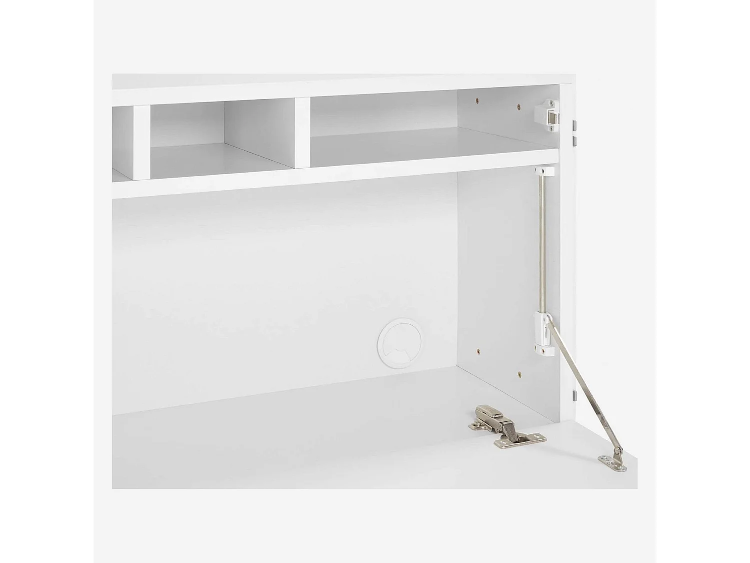 Habitat - Bureau à suspendre en bois laqué - Blanc - Design by Terence Woodgate - Influence