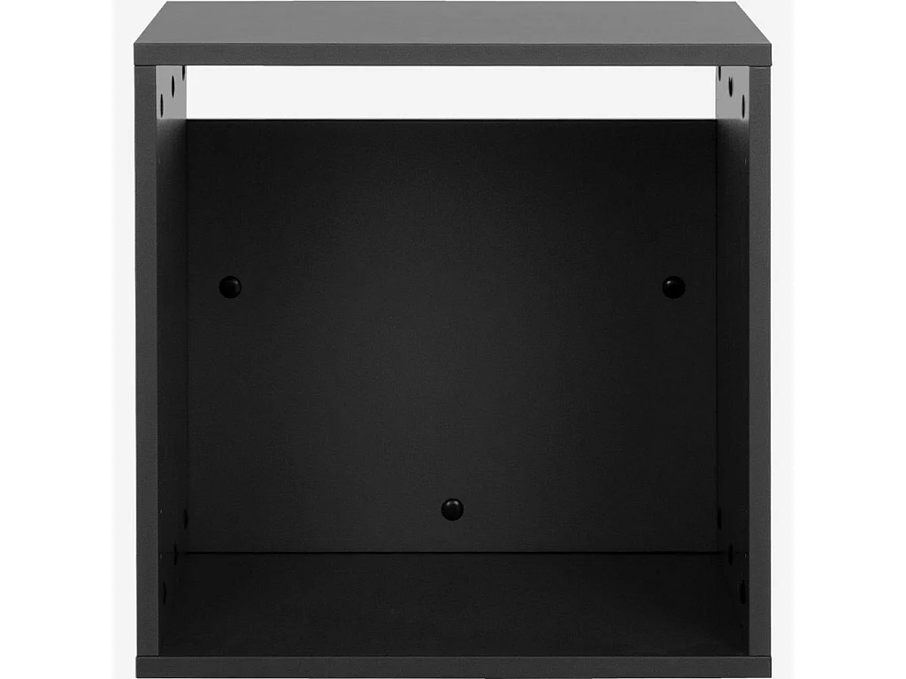 Habitat - Petit caisson de rangement modulaire ouvert - Anthracite - Design by James Patterson - Bocksey
