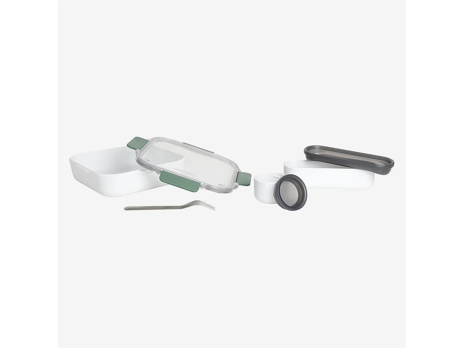 Habitat - Set lunchbox - Vert (Lot de 4) - Black+blum
