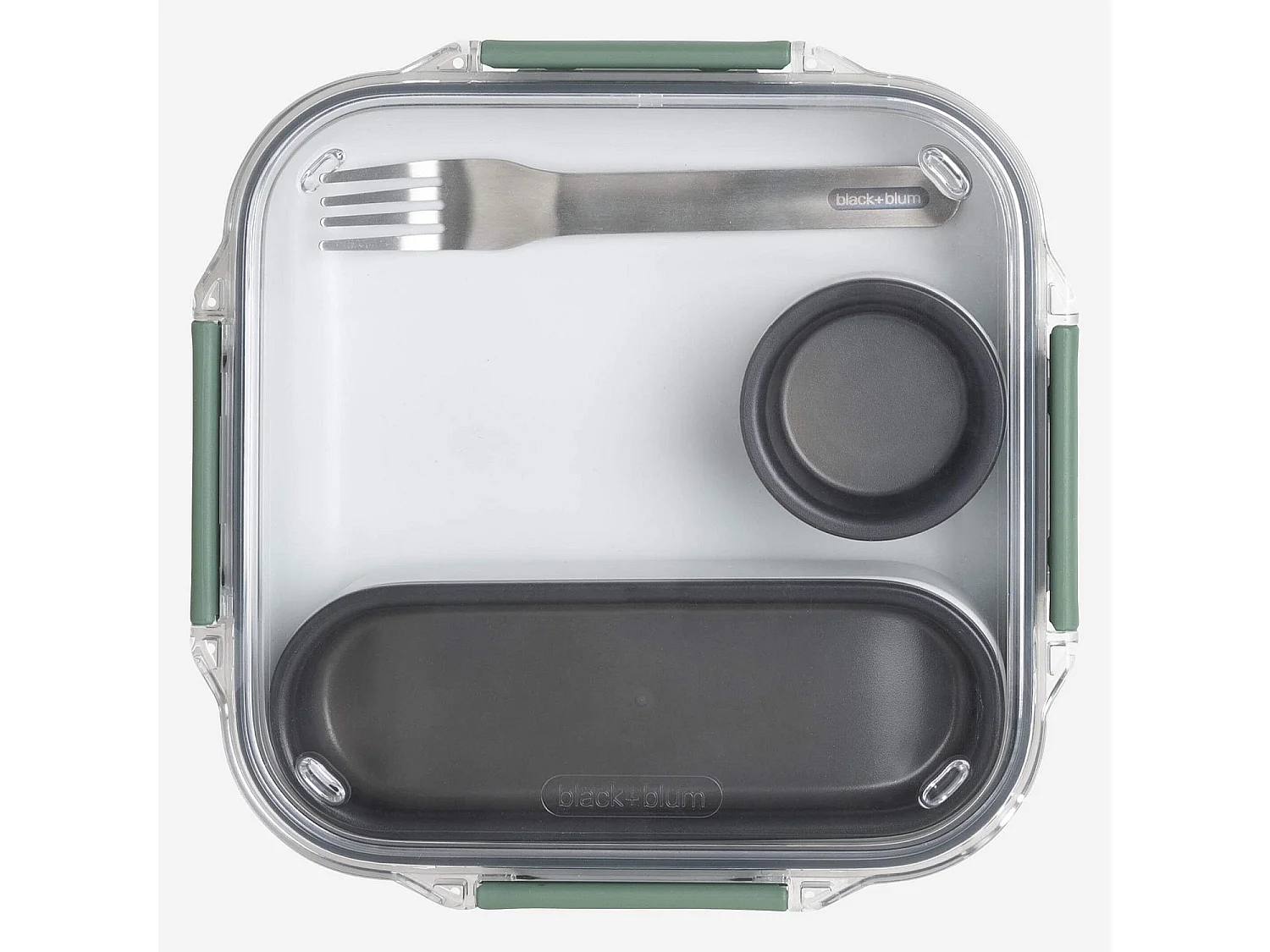 Habitat - Set lunchbox - Vert (Lot de 4) - Black+blum