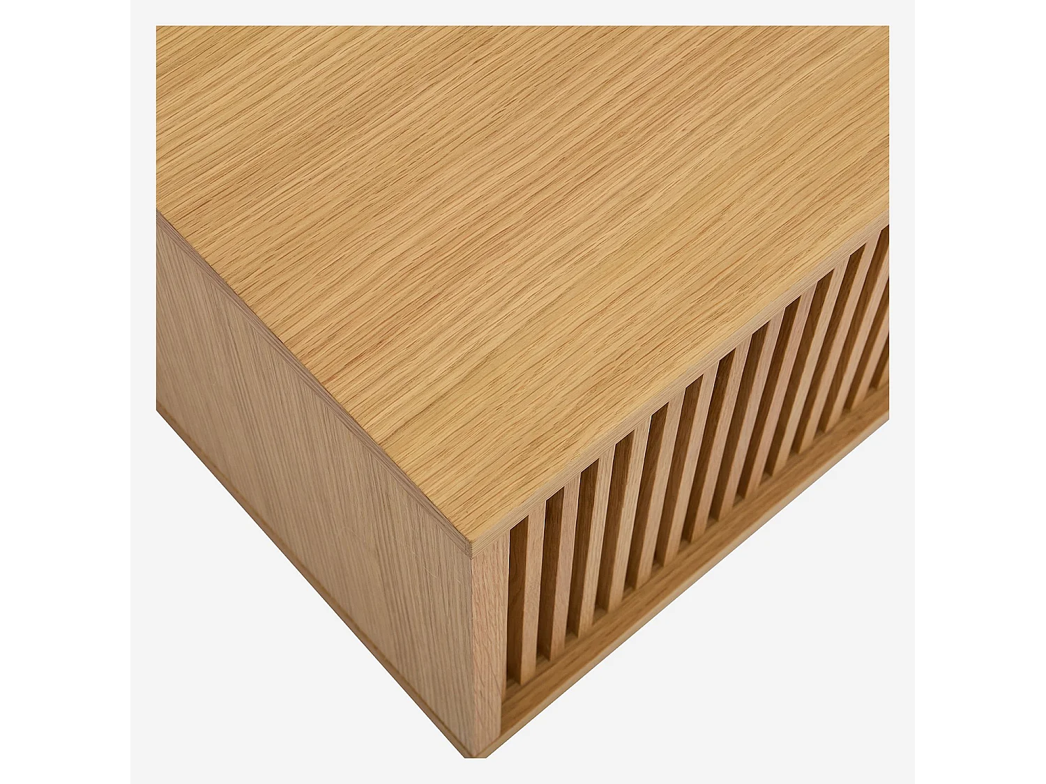 Habitat - Meuble TV en chêne - Naturel - Max