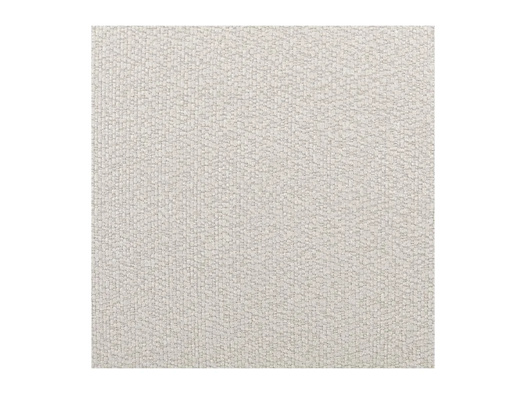 Habitat - Lit coffre 160 x 200 cm en tissu bouclette courte - Beige meringue - Malo