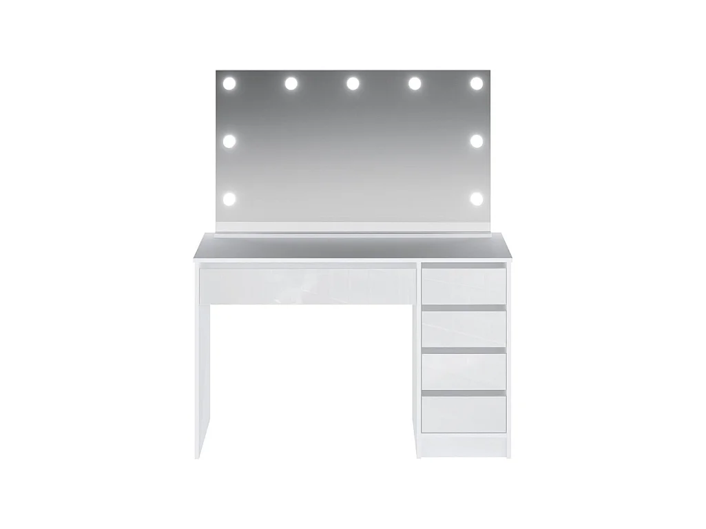 Toucador c/espelho AMBIHOME LITE 02 - Branco, C120xP55xA143cm