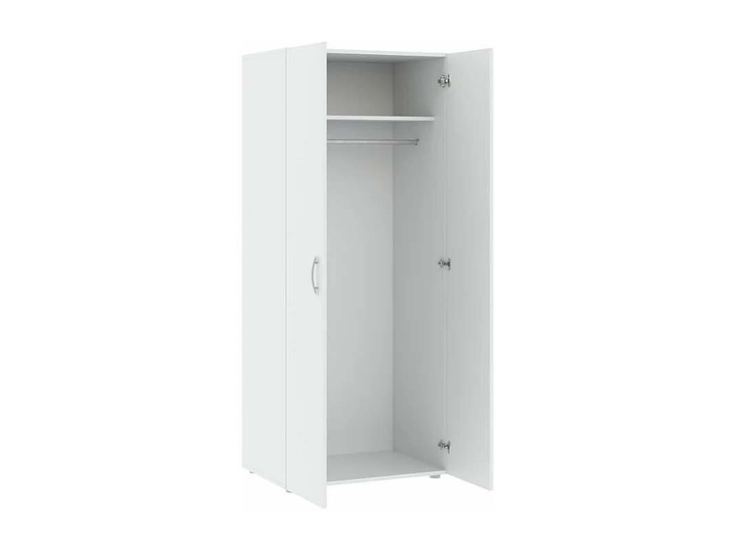 Roupeiro AMBIHOME CASE - Branco, C74xP52xA179cm
