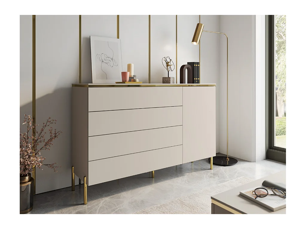 Cómoda AMBIHOME ALURA - Caxemira, C138xP40xA94cm