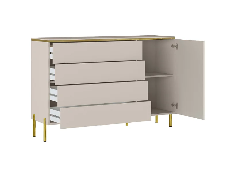 Cómoda AMBIHOME ALURA - Caxemira, C138xP40xA94cm