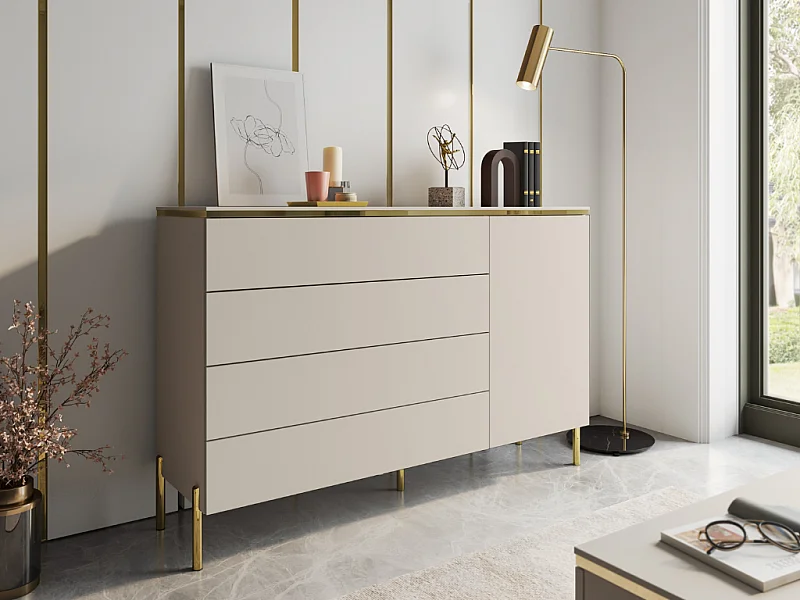 Cómoda AMBIHOME ALURA - Caxemira, C138xP40xA94cm