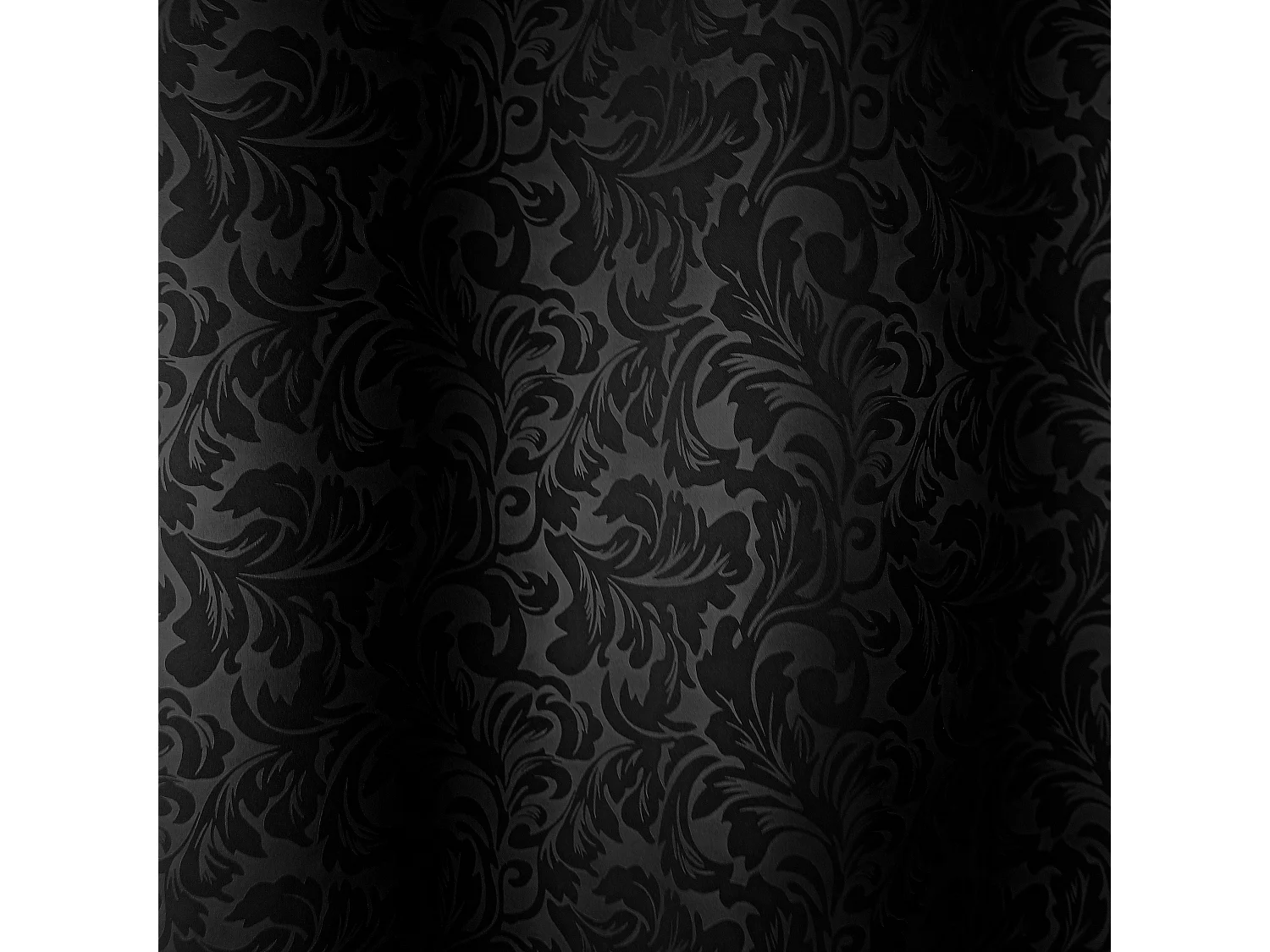 Lot de 2 rideaux occultants avec oeillets, 140x240cm, noir, collection Arabesque