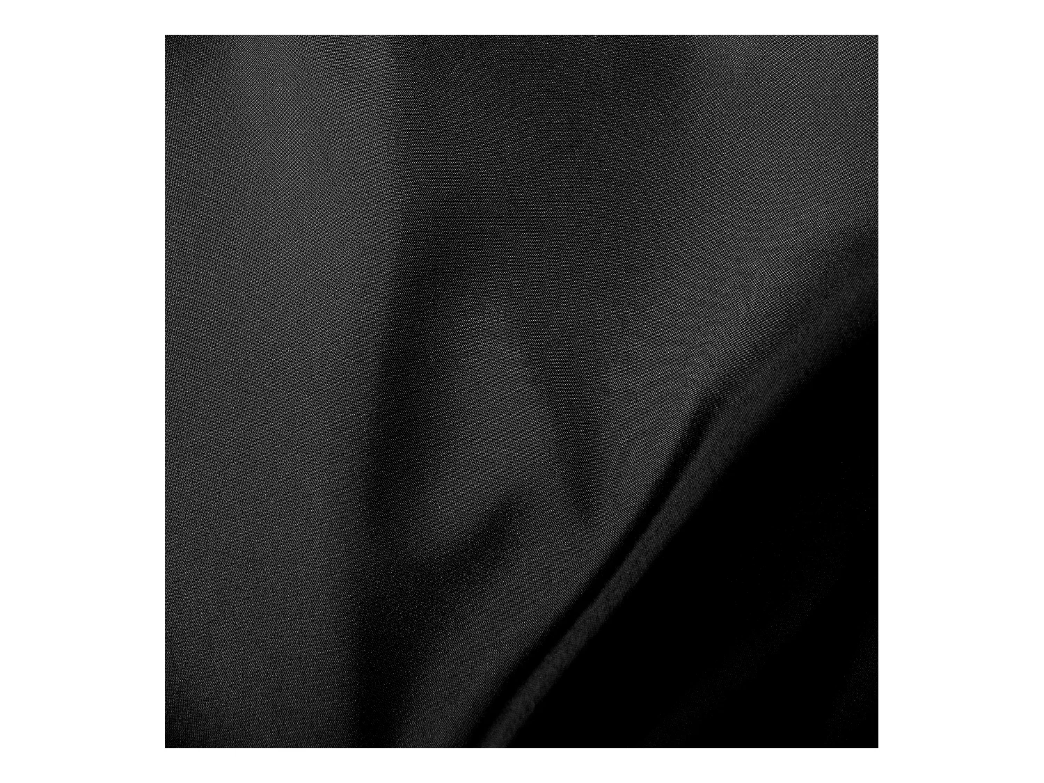 Lot de 2 rideaux thermique avec oeillets, noir, 135x180cm, 100% polyester, collection Glacier