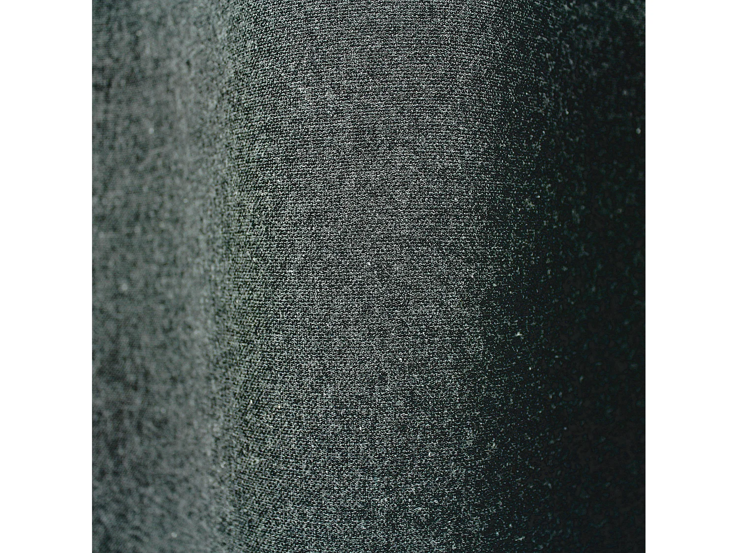 Lot de 2 rideaux avec oeillets, 135x240cm, gris foncé, aspect chiné, coton, collection Dune