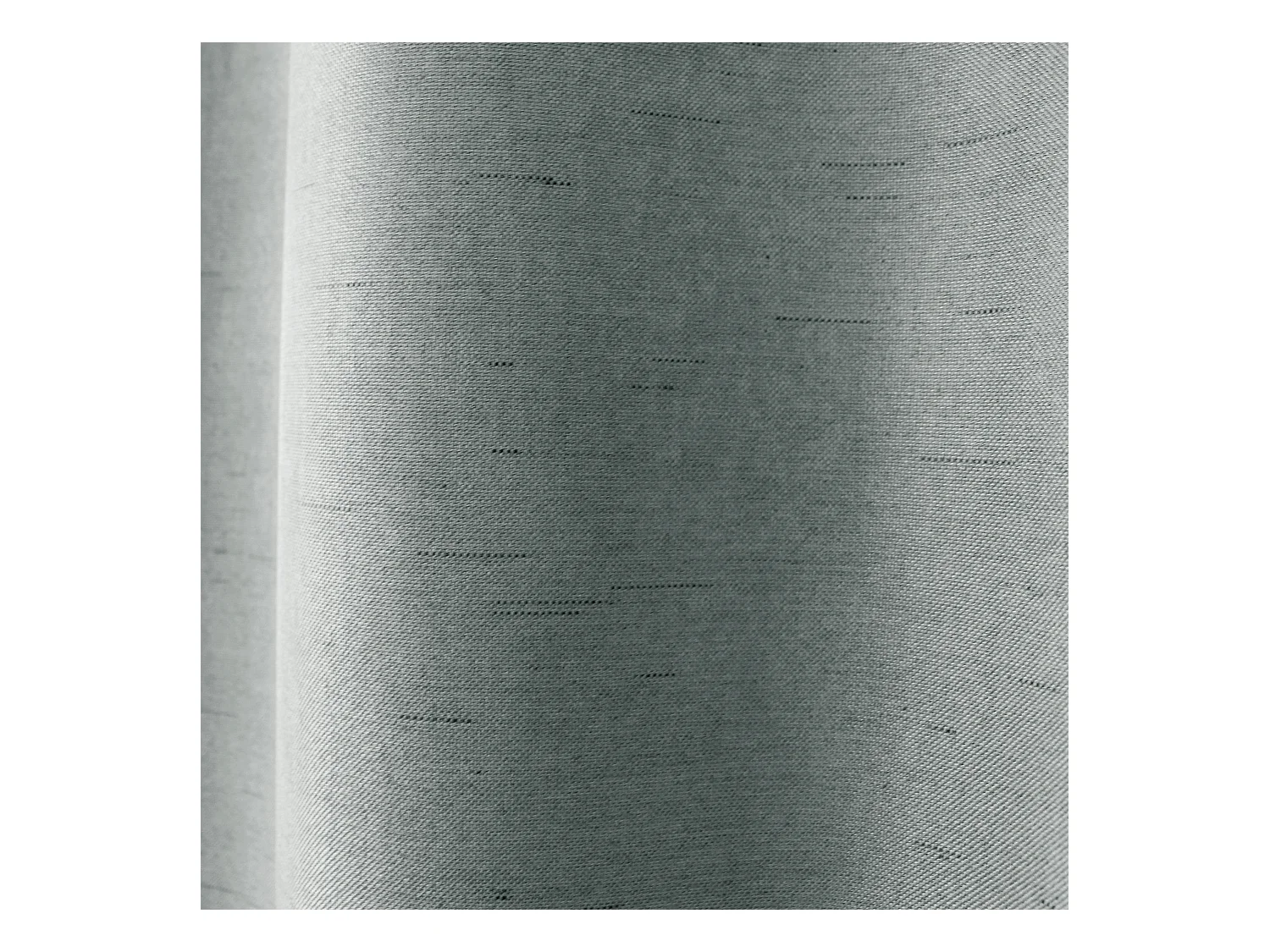 Lot de 2 rideaux obscurcissant thermique fileté avec oeillets, gris, 140x240cm, 100% polyester, collection Floppy