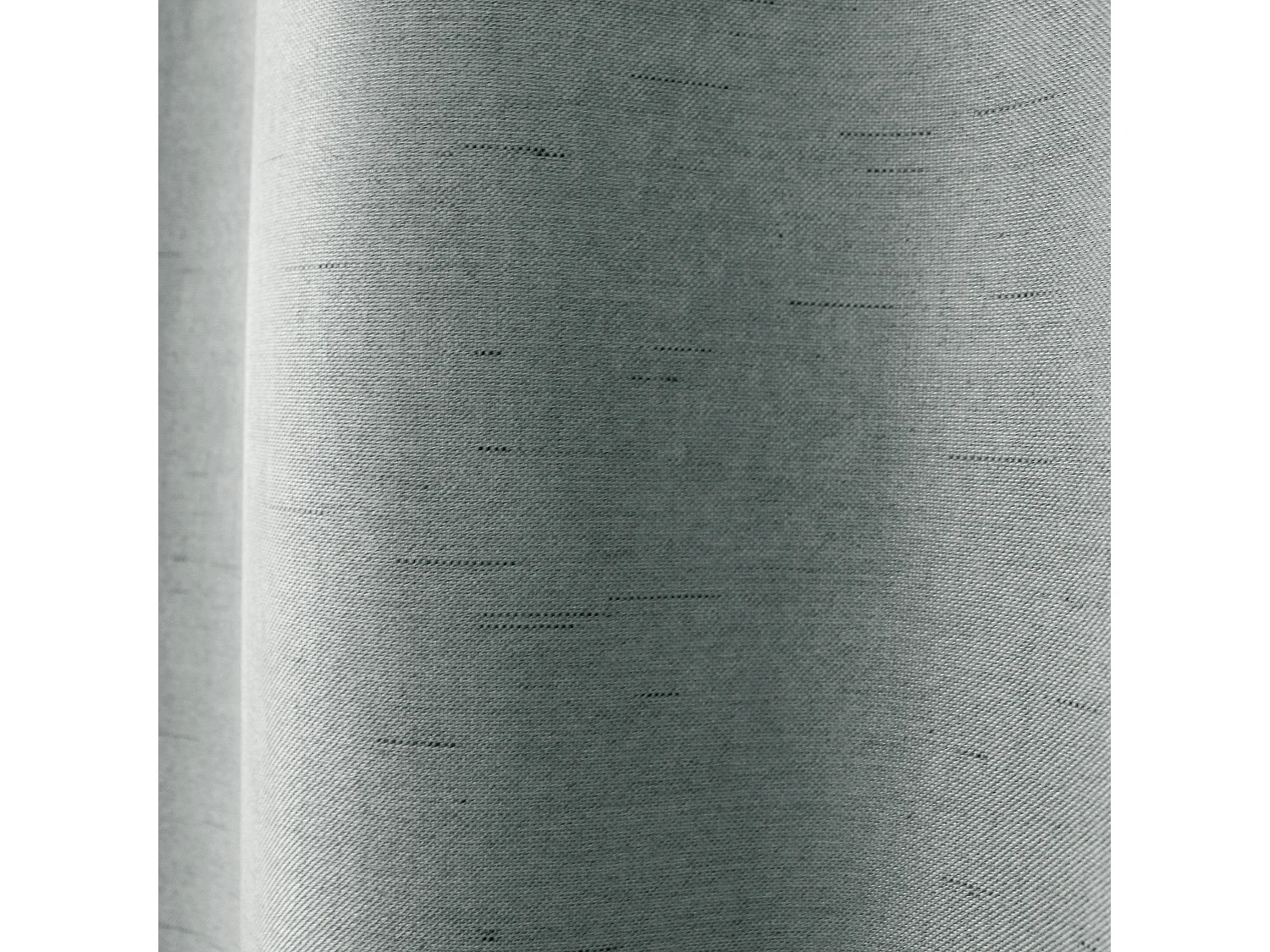 Lot de 2 Rideaux Obscurcissant Fileté avec Œillets, 140x240cm, 100% polyester, Collection Floppy, CMADECO - Gris