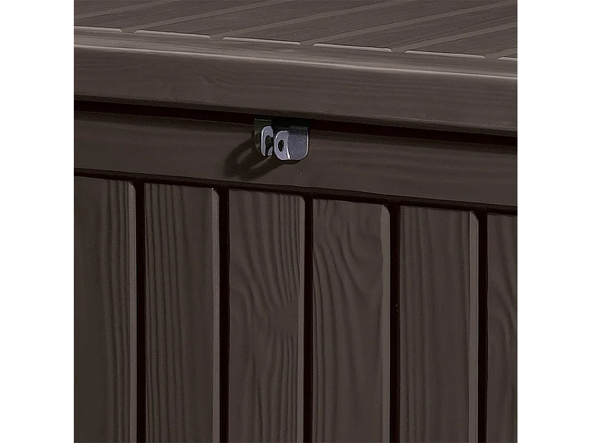 Coffre de jardin en résine pour l'extérieur MaxiBox Resin