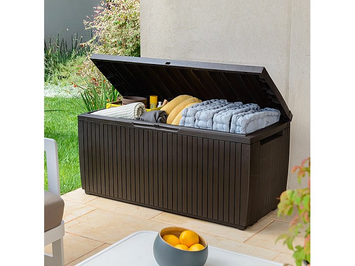 Coffre de rangement extérieur multifonction roues Springwood RollBox