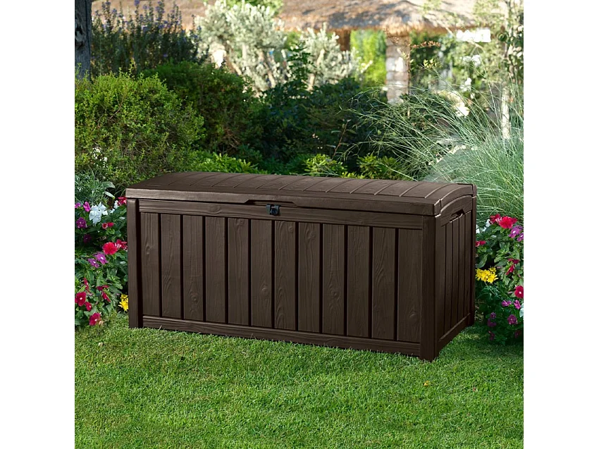 Baule da esterno multifunzione in resina per giardino ResiBox Garden