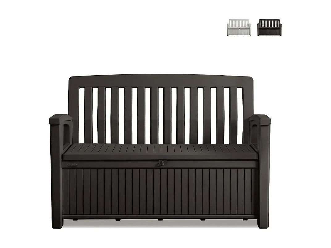 Banc de jardin avec coffre extérieur ComfyBench Box