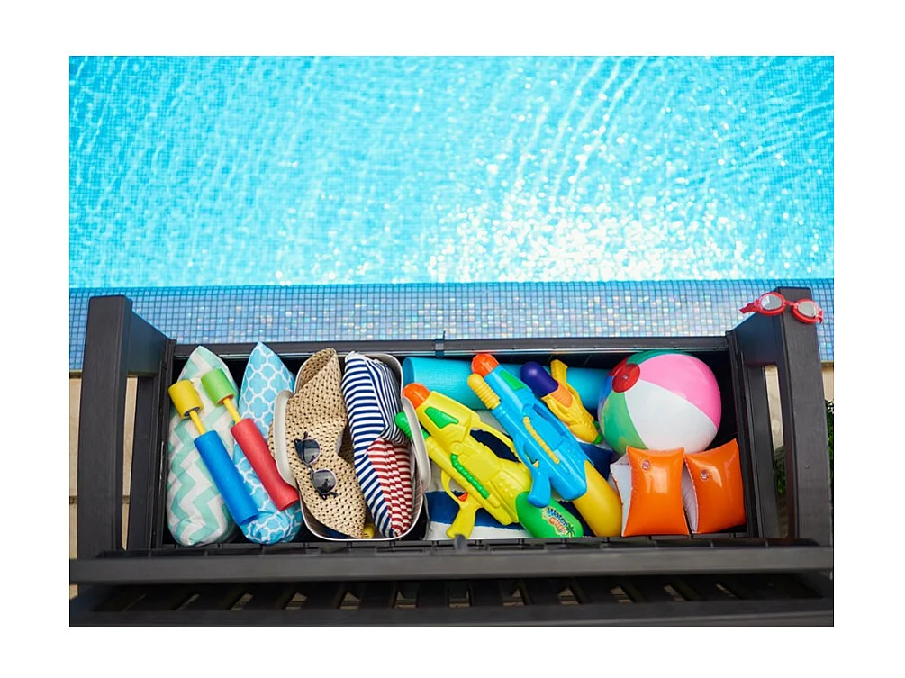 Banc de jardin avec coffre extérieur ComfyBench Box