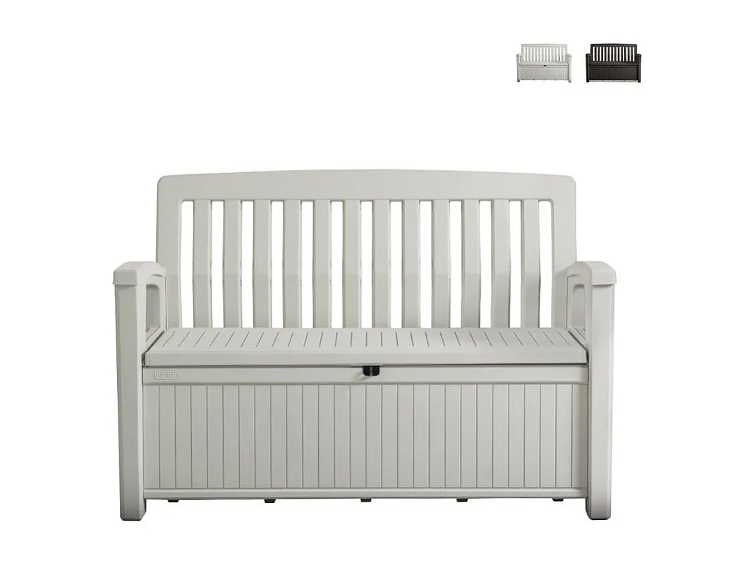 Panca da giardino con contenitore esterno ComfyBench Box
