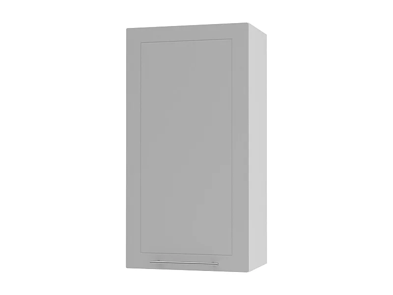 KÜCHENHÄNGESCHRANK Kvantum W4/60/1 Dust Grey Matt / Weiß Matt 60 / 32,5 / 96cm