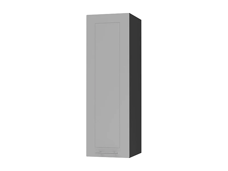 KÜCHENHÄNGESCHRANK Kvantum W4/20 Dust Grey Matt / Schwarz Matt 20 / 32,5 / 96cm