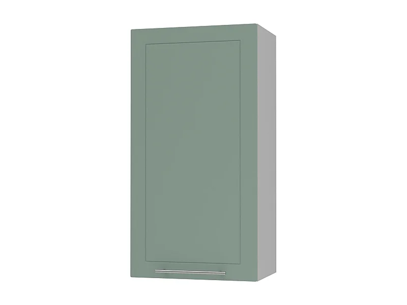 KÜCHENHÄNGESCHRANK Kvantum W4/60/1 Mint Matt / Grau Matt 60 / 32,5 / 96cm