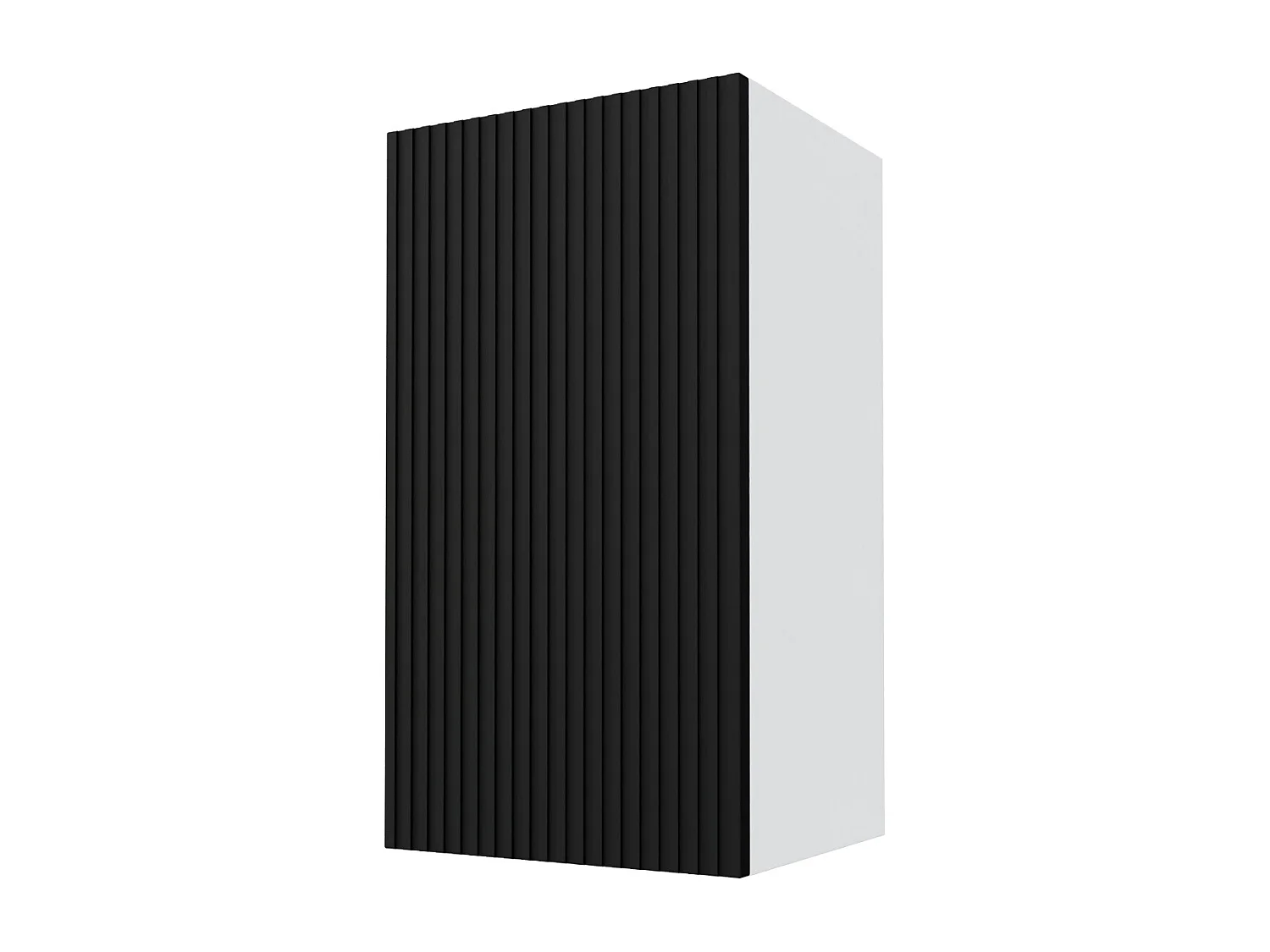 HÄNGESCHRANK Lamello W2/40 Schwarz Matt / Weiß 40 / 32,5 / 72cm