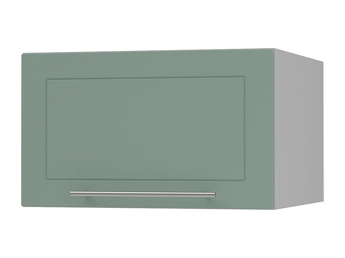 KLAPPHÄNGESCHRANK Kvantum W6B/50 Mint Matt / Grau Matt 50 / 59 / 36cm