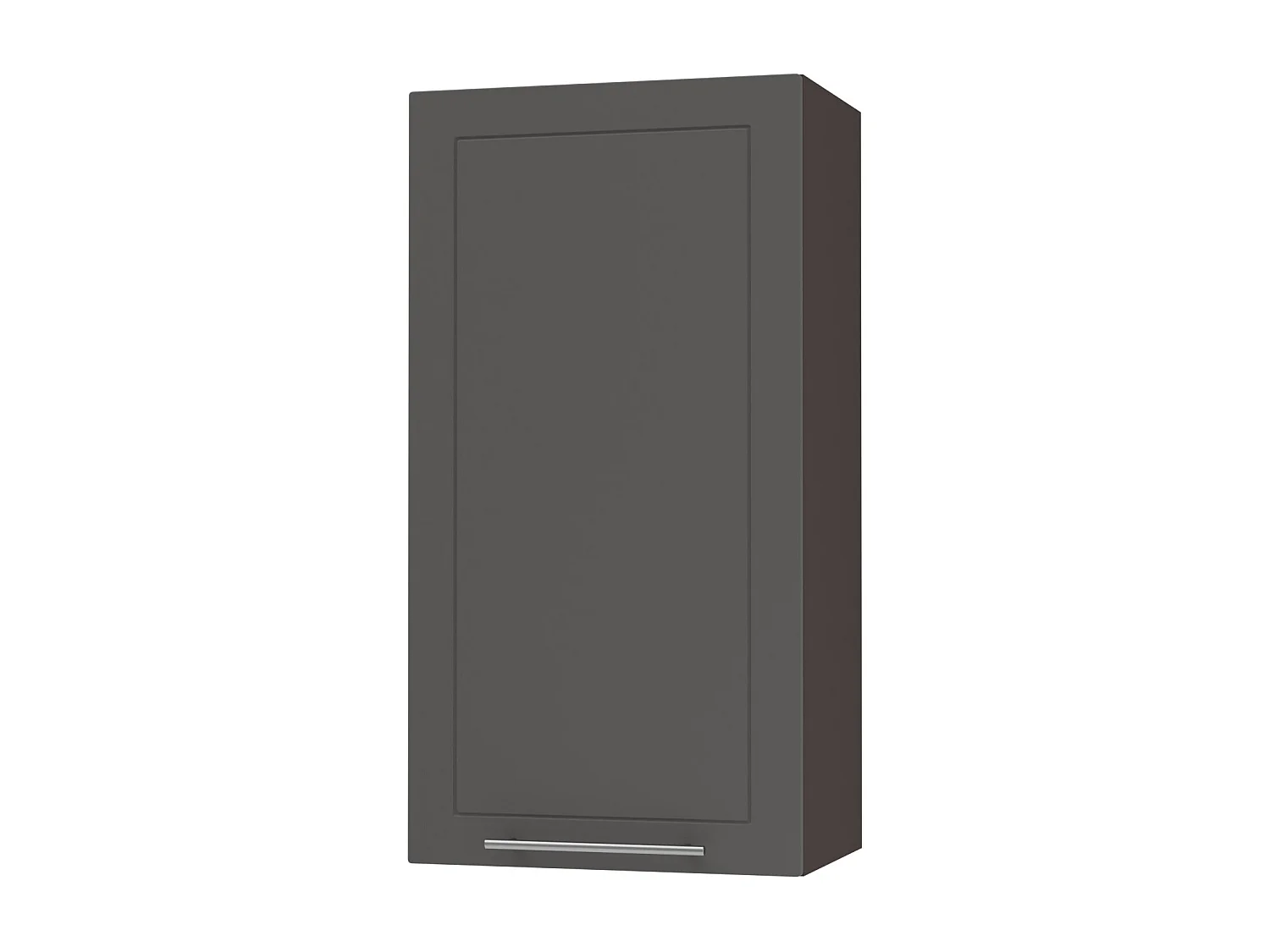 KÜCHENHÄNGESCHRANK Kvantum W4/60/1 Graphit Matt / Lava Matt 60 / 32,5 / 96cm