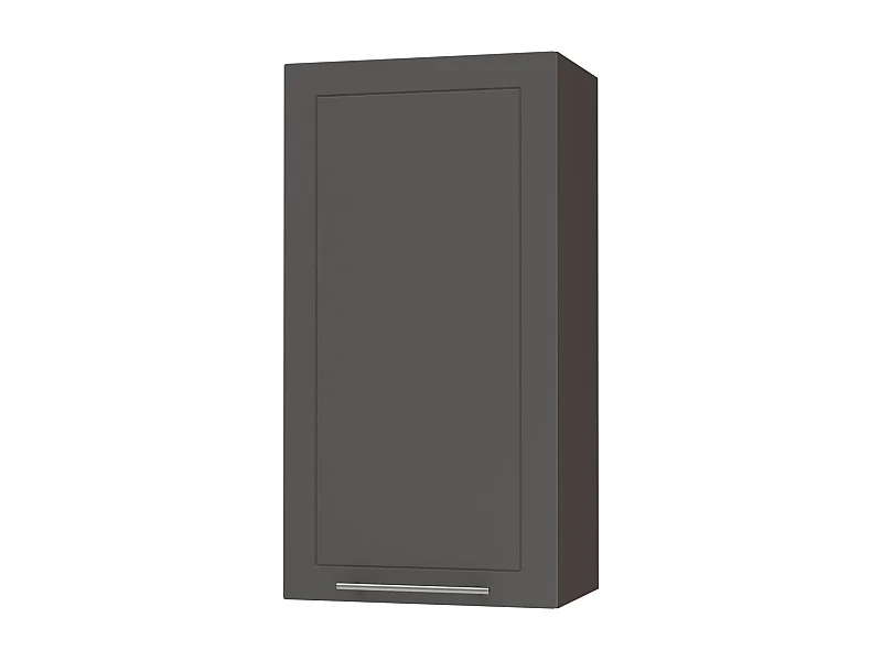 KÜCHENHÄNGESCHRANK Kvantum W4/60/1 Graphit Matt / Lava Matt 60 / 32,5 / 96cm
