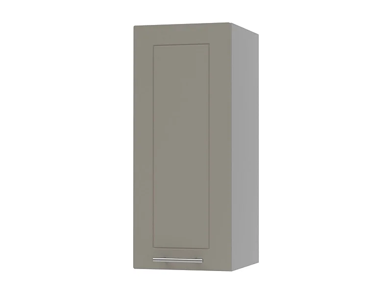 KÜCHENHÄNGESCHRANK Kvantum W2/20 Beige Matt / Grau Matt 20 / 32,5 / 72cm