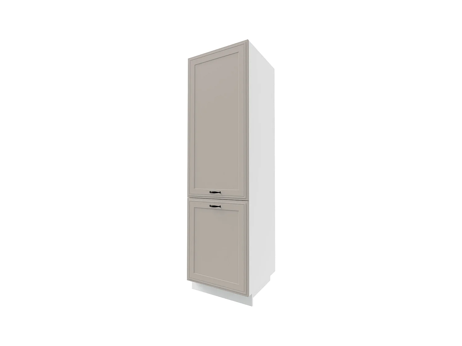KÜCHENHOCHSCHRANK Salo D14/DL/60/207 Kaschmir Matt / Weiß 60 / 59 / 207cm