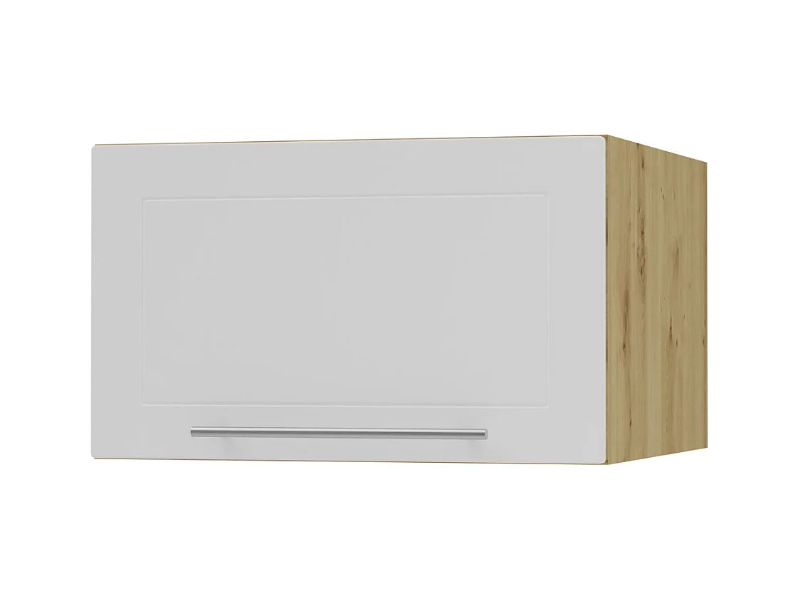 KLAPPHÄNGESCHRANK Kvantum W6B/50 Weiß Matt / Eiche Artisan Matt 50 / 59 / 36cm